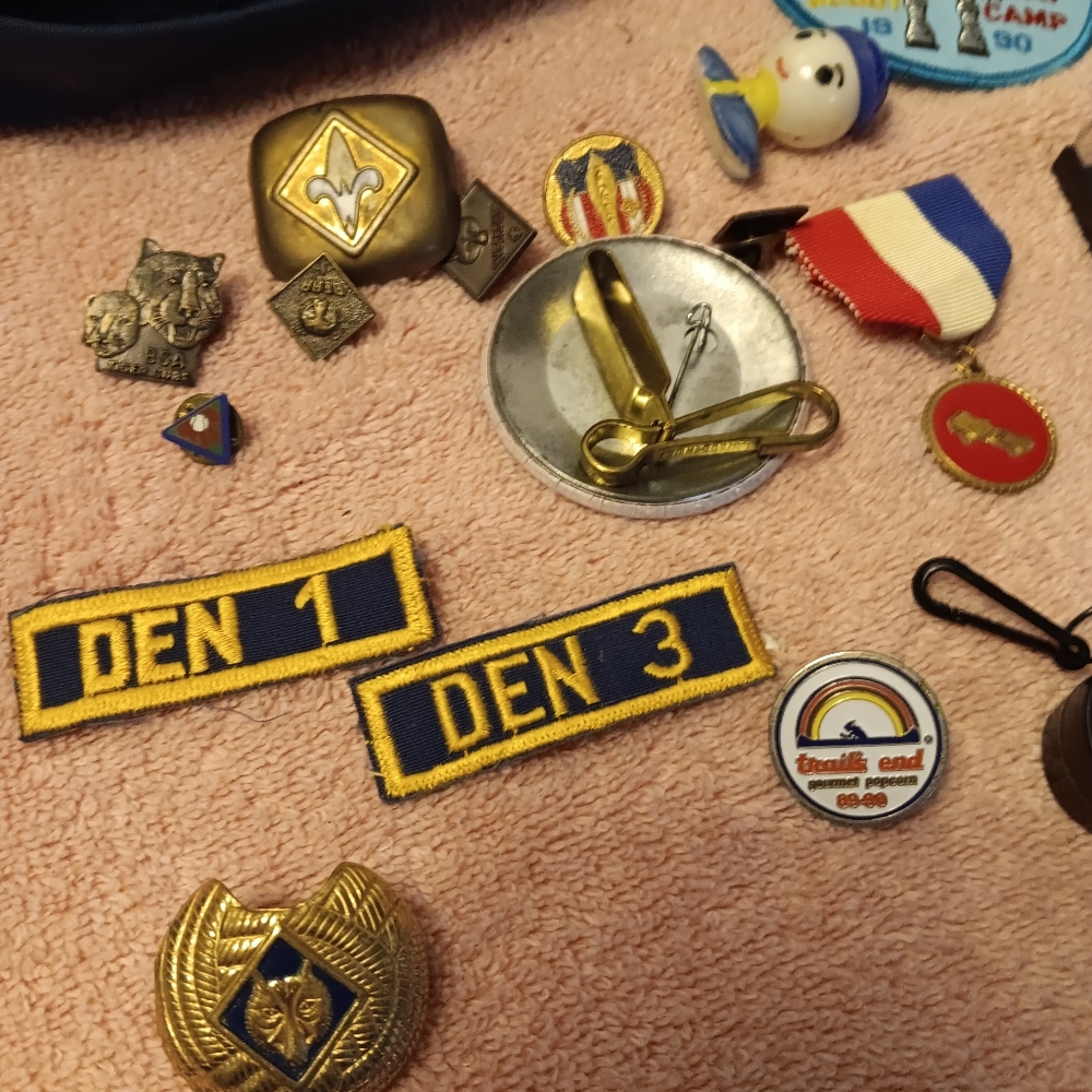 Scout Badge and Pin Set